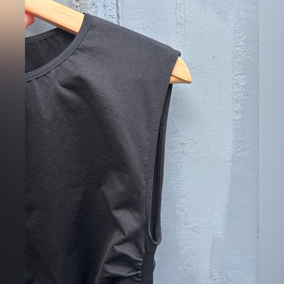 BLANQI Black Maternity Sleeveless Tank Dress, Large/XL - Picture 4 of 8